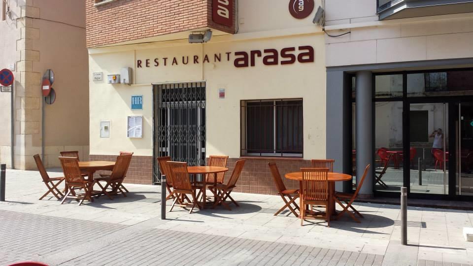 Hostal Restaurante Arasa Santa Bárbara Zewnętrze zdjęcie